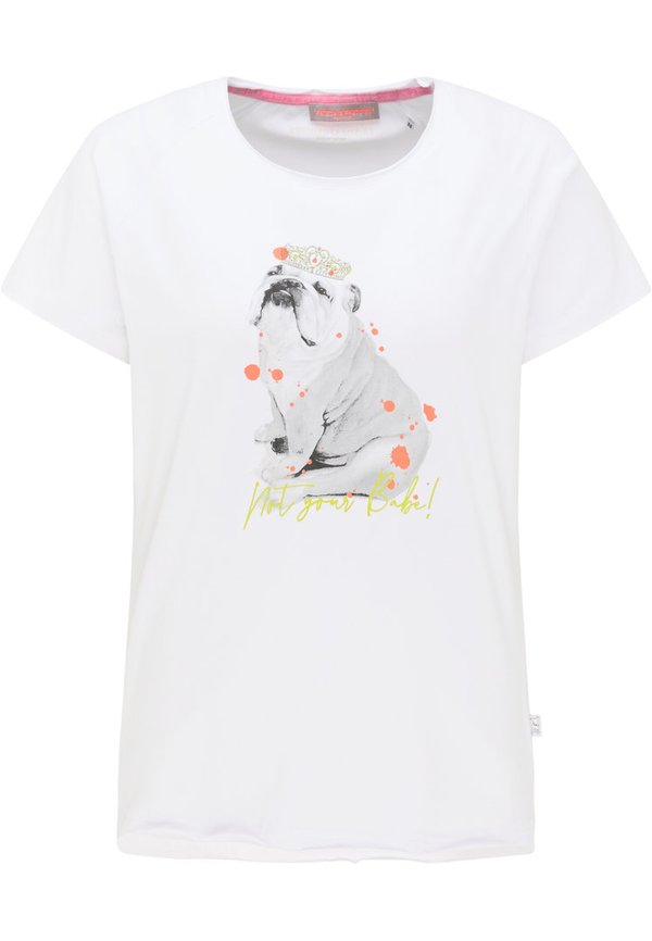 Frieda & Freddies T-Shirt weiß mit Hund