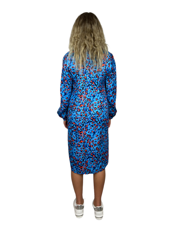 Frieda & Freddies Kleid 7103 blau mit Muster