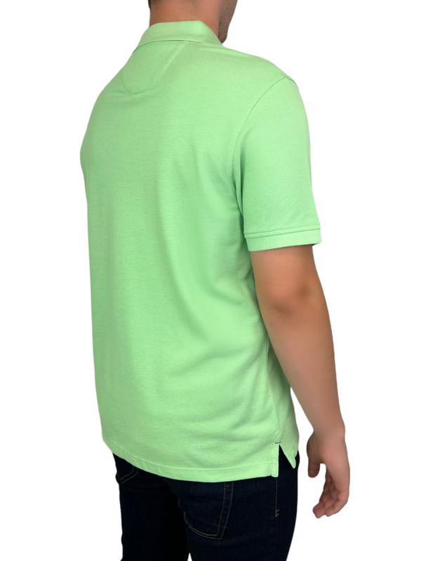 Ragman Poloshirt grün